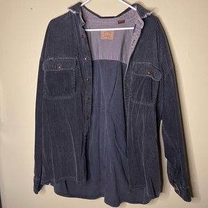 Corduroy button up